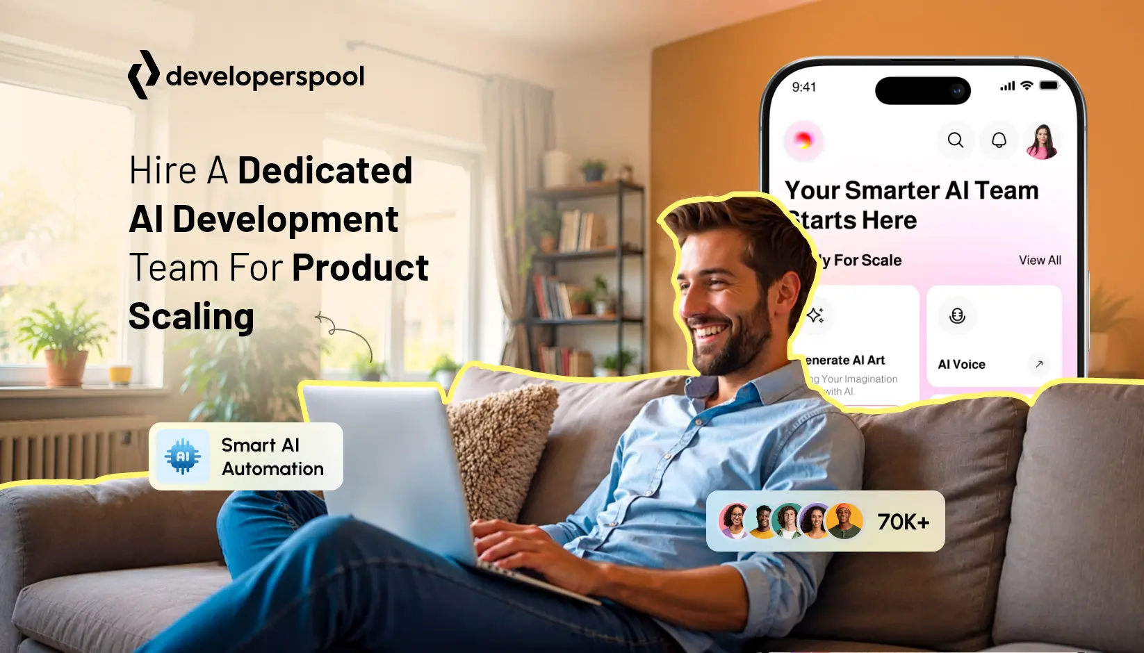 Hire A Dedicated AI Development Team For Product Scaling